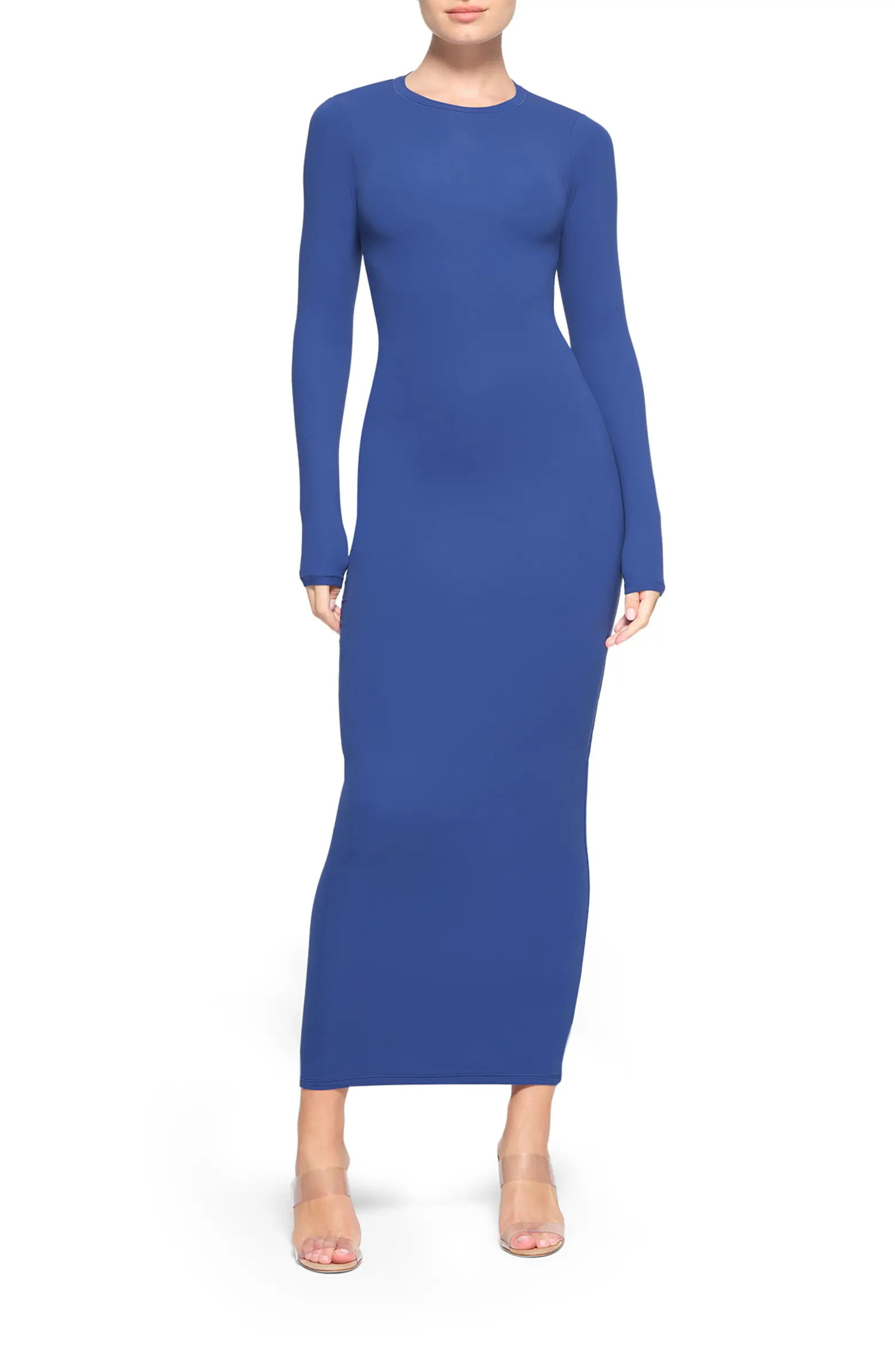 Fits Everybody Long Sleeve Crewneck Dress | Nordstrom