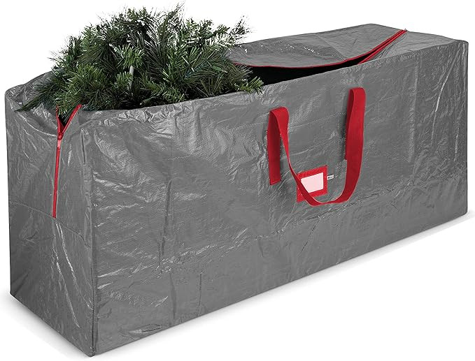 Zober Christmas Tree Storage Bag - Fits 9 Ft Artificial Trees - Plastic, Waterproof Christmas Tre... | Amazon (US)