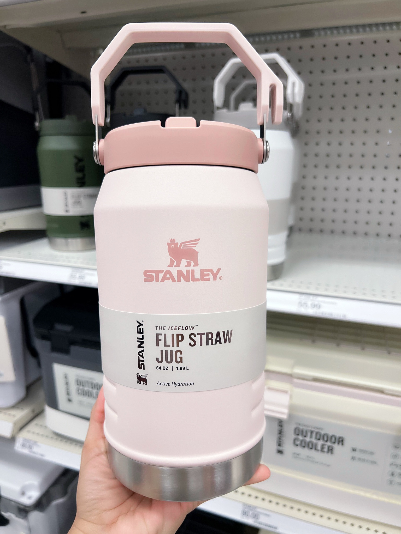 Stanley 64oz IceFlow Flip Straw Jug $55.99 at Target 

#jug #waterbottle #his #hers #stanley #waterbottle #ice #straw #handle #stayhydrated #pink #black #white

#LTKMostLoved