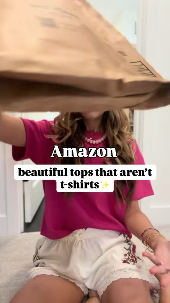 Amazon spring tops that are so good right now and these are anything but basic t-shirts 🤍✨ The pieces that instantly elevate every single outfit — from dressy blouses to effortless everyday tops that make you look so put together without even trying. Perfect for work, brunch, or any casual day when you want something a little more styled and a little more special.

#LTKWorkwear #LTKootd #LTKSeasonal