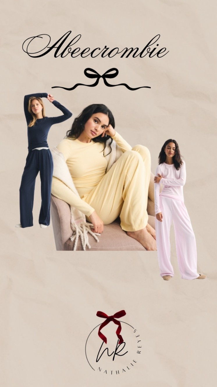 New Year ✨🤍 New lounge wear #abercrombie #loungwear 

#LTKdayinmylife #LTKmomlife #LTKgrwm