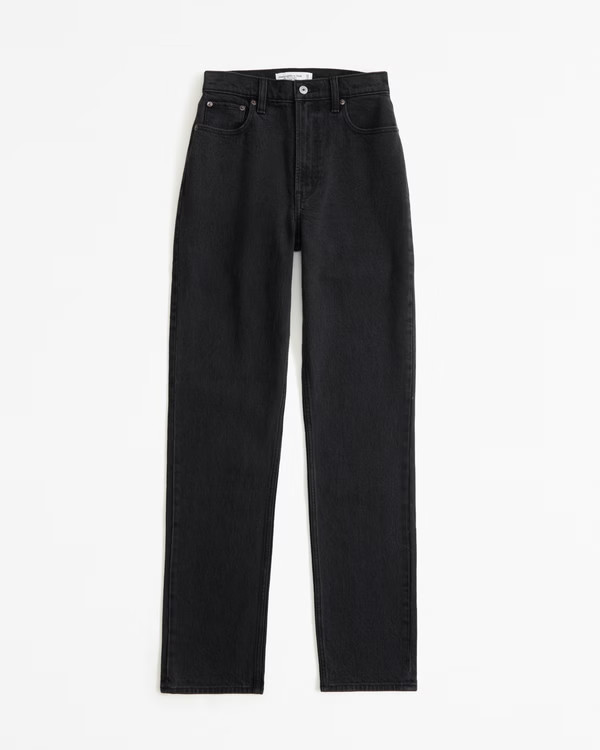 Ultra High Rise 90s Straight Jean | Abercrombie & Fitch (US)