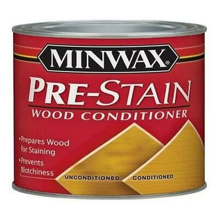 1PK Minwax 13407000 Pre-Stain Wood Condition 1/2 Pint | Walmart (US)