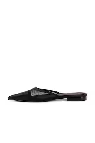 FEMME LA Amelie Slipper in Noir from Revolve.com | Revolve Clothing (Global)