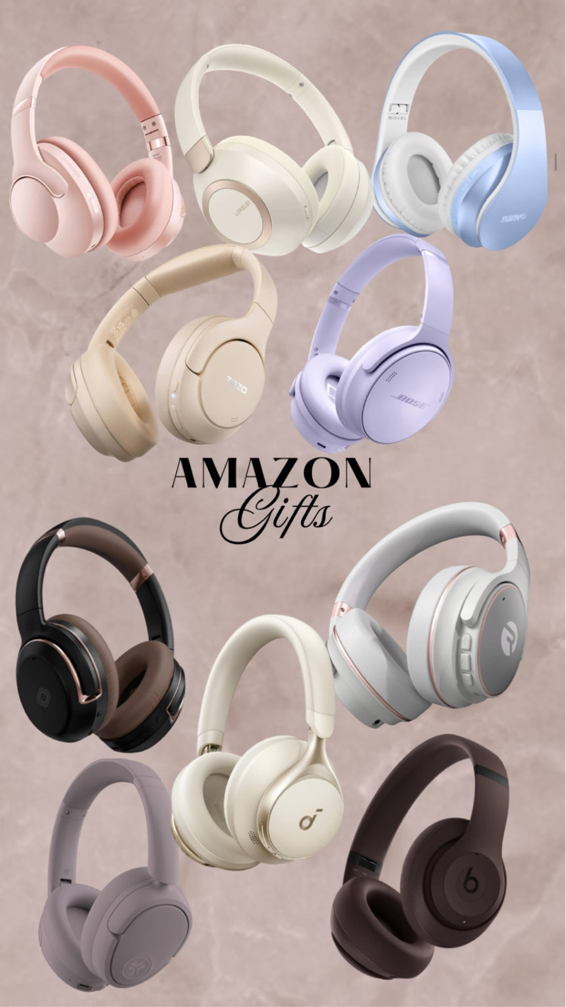 Gift Guide.  Headphones.  All price ranges 

#LTKHoliday #LTKGiftGuide
