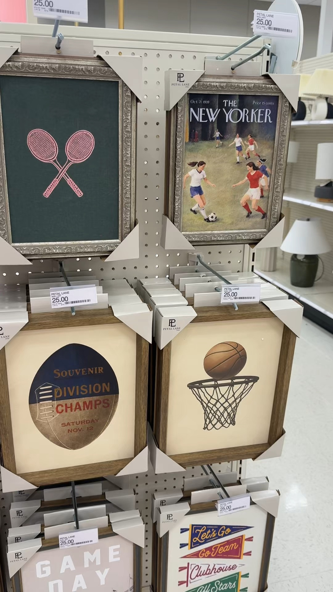 POV: you went to Target for one thing and left wanting to redecorate an entire room 😭⚽️🏈🩰 Comment SHOP and I’ll send the links! 🛍️

These new vintage inspired sports prints are SO good. Think boys room decor, girls room decor, playroom decor, nursery inspo, sports bedroom ideas, office decor for sports lovers, or even a cute gallery wall moment. The gold frames + old-school vintage vibe make them feel way more expensive than they are. If you’ve been looking for sports-themed decor that doesn’t feel cheesy… this is your sign to run to Target 🤍

#TargetFinds #TargetHomeDecor #BoysRoomDecor #GirlsRoomDecor #SportsDecor Target finds, Target home decor, vintage wall art, boys room decor, girls room decor, sports bedroom decor, football decor, soccer room decor, ballet room decor, sports nursery, playroom decor, office decor, vintage inspired decor, gallery wall ideas, framed wall art, gold frame decor, dorm decor, sports lover gifts