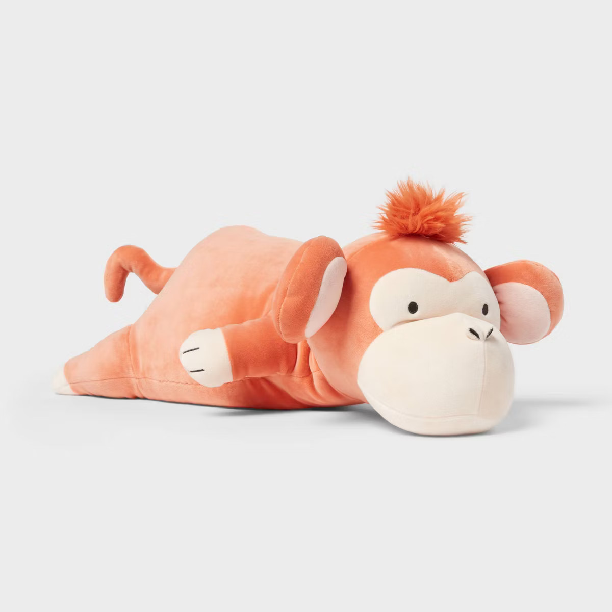 Monkey Weighted Plush Kids' Throw Pillow Orange - Pillowfort™ | Target