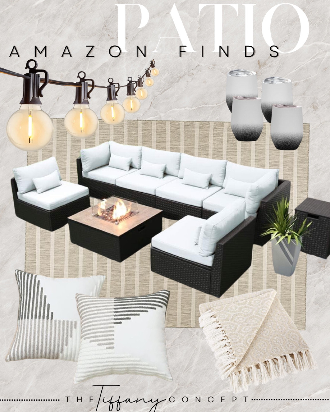 Better weather is just around the corner! Here are some great finds to make a beautiful outdoor space for entertaining. 
.
.
.
.
#outdoorentertaining #modernhome #homedecor #outdoorkitchen #relaxing #amazonhome #amazonoutdoor

#LTKparties #LTKhome #LTKSeasonal