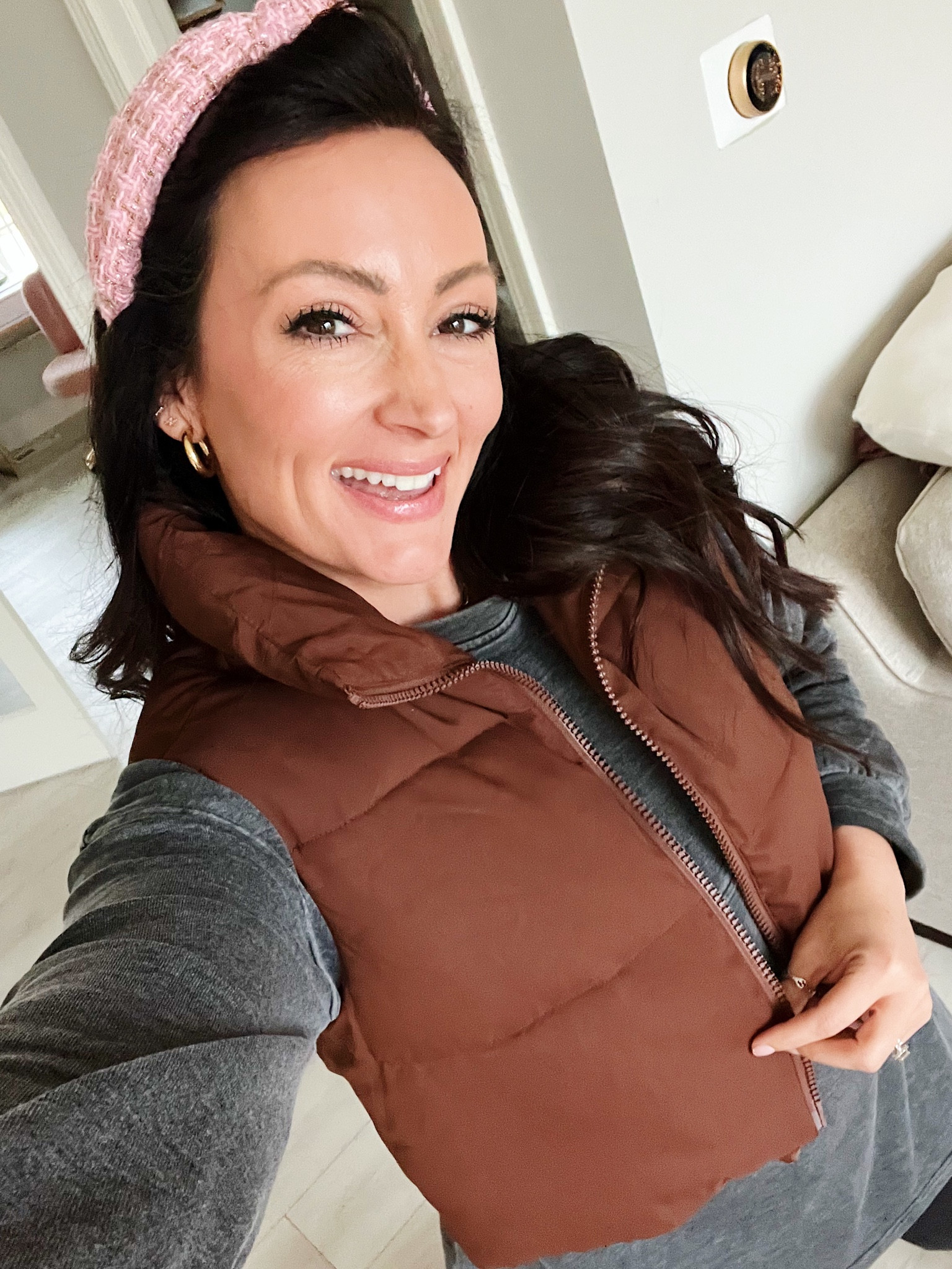 Amazon vest for the win! In a medium - color is “Coffee"

#LTKunder50 #LTKstyletip #LTKsalealert