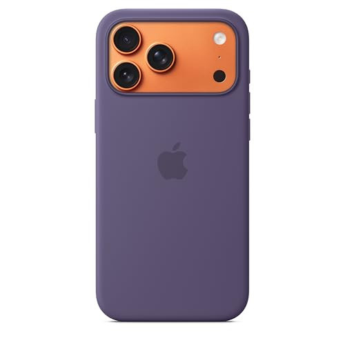 Apple iPhone 17 Pro Max Silicone Case with MagSafe and Camera Control: Lightweight Phone Case, Wireless Charging Compatible, Smooth Matte Finish; Purple Fog | Amazon (US)
