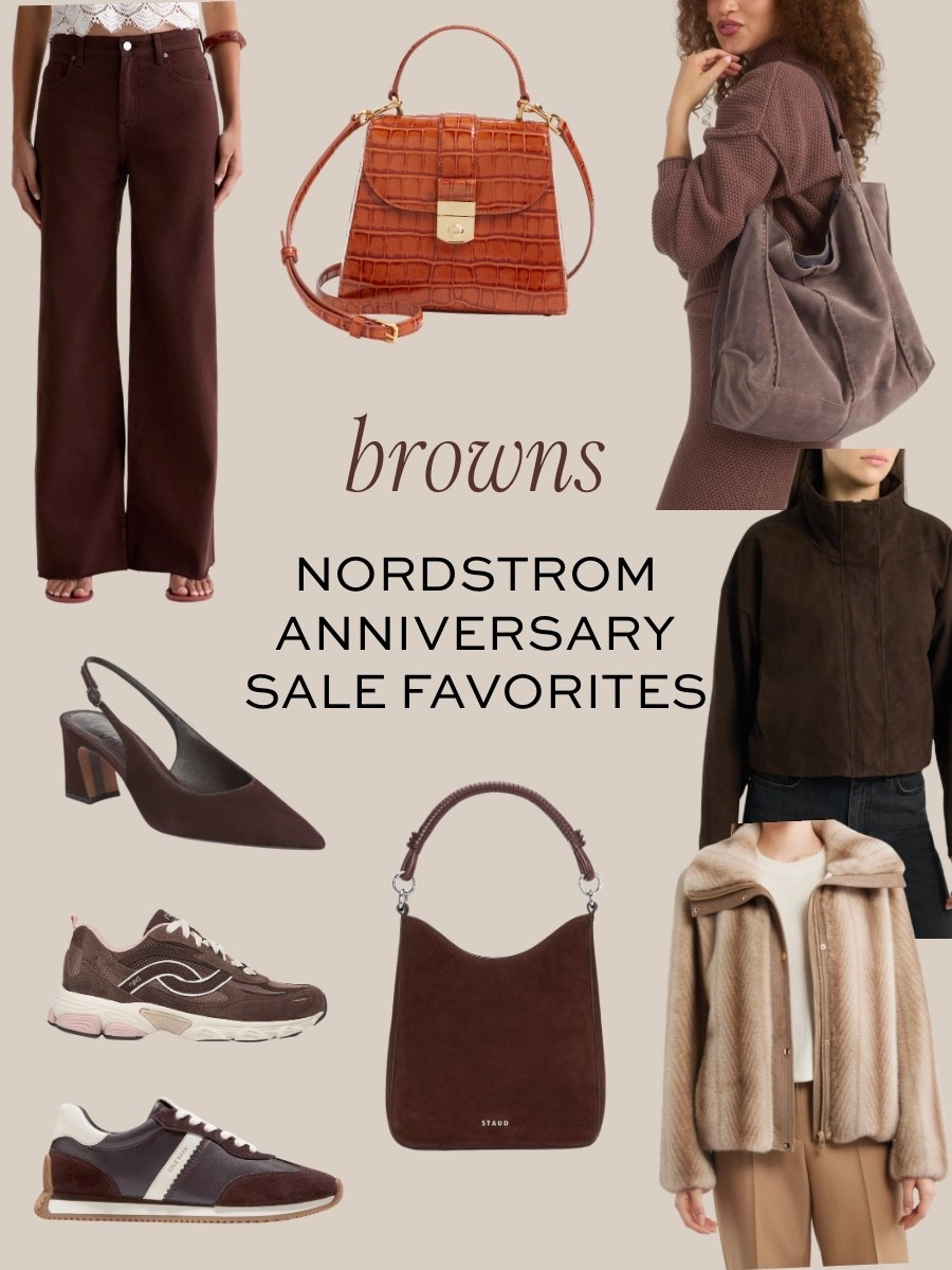 The Nordstrom Anniversary Sale has so many good picks this year! Here are some of my favorites in brown—trousers, slingback heels, sneakers, handbags, jackets & more favs to shop in this seasons hottest color🤎

#LTKSaleAlert #LTKSeasonal #LTKootd