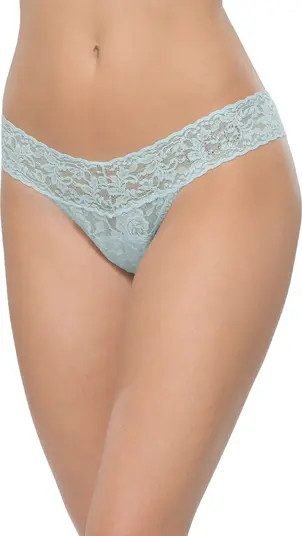 I Do Swarovski Crystal Low Rise Thong | Nordstrom