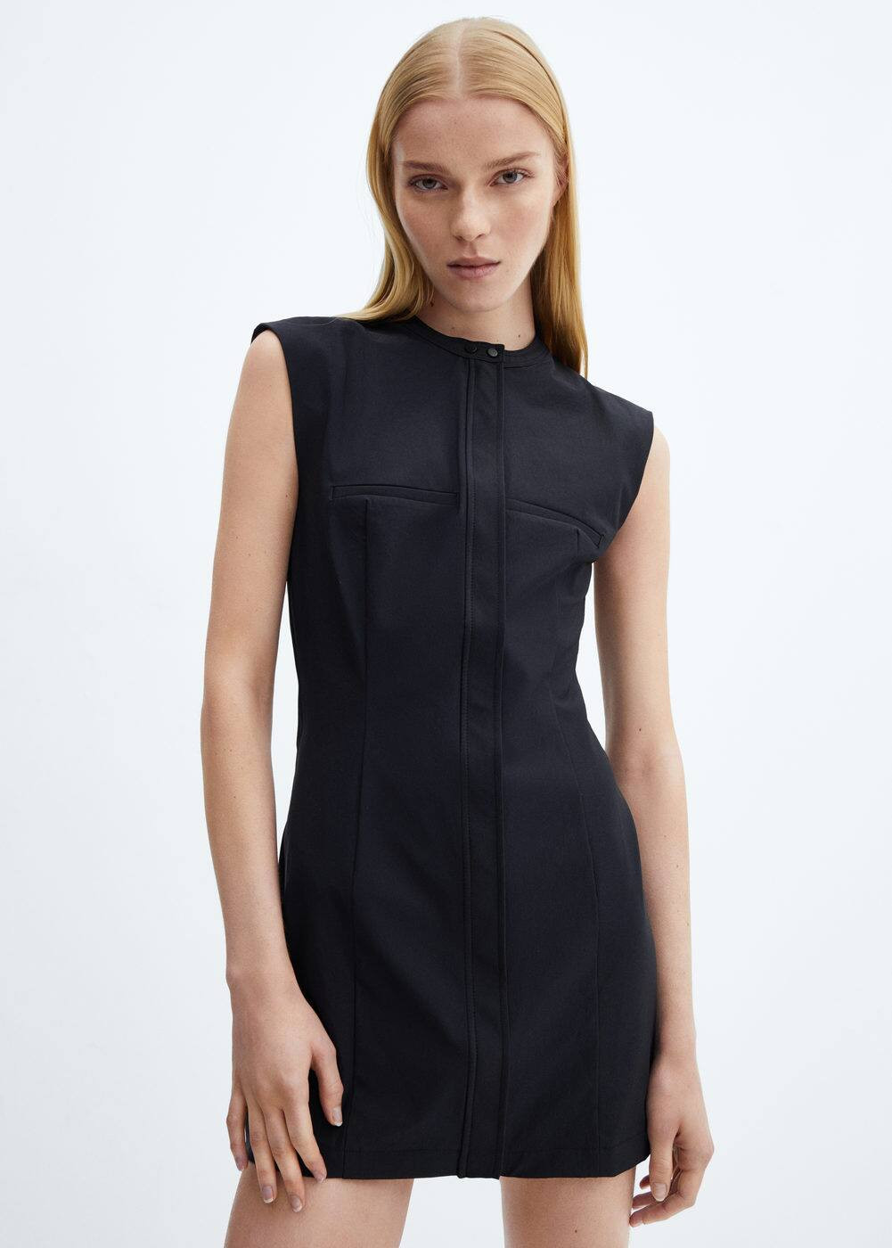 Tailored short dress | MANGO (UK)