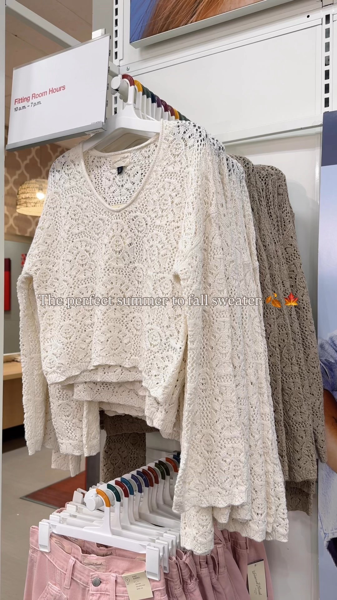 Universal Thread open stitch sweater at Target 

#LTKStyleTip #LTKFindsUnder100 #LTKFindsUnder50
