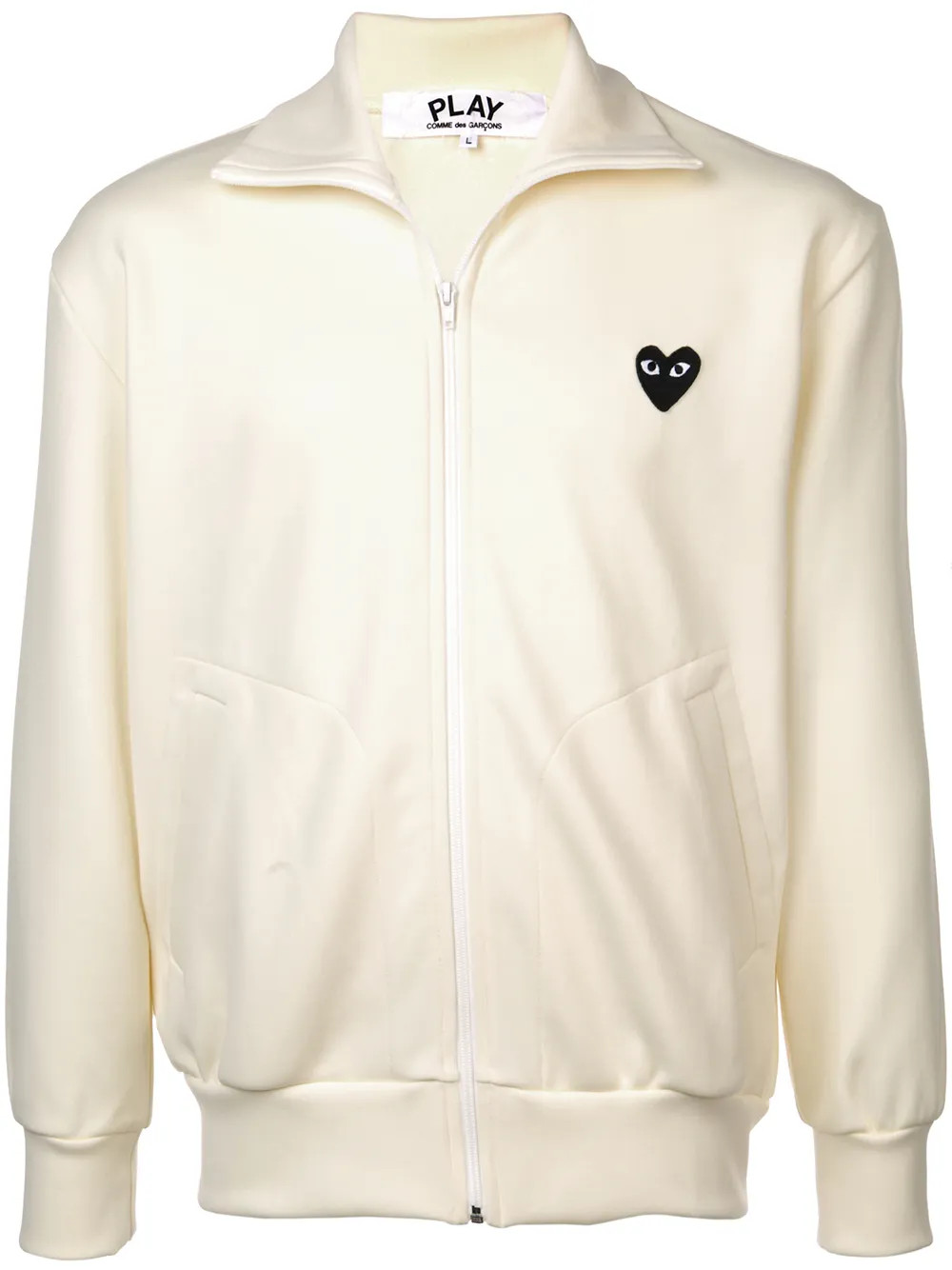 Comme Des Garçons Play Heart Logo Track Jacket - Farfetch | Farfetch Global