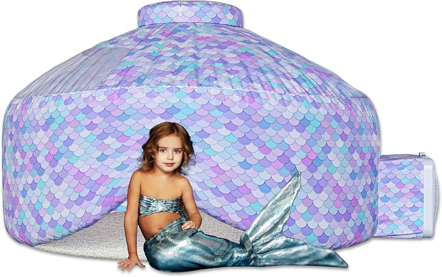 Skywin Inflatable Air Tent for Kids (77” x 50”), Sets Up and Stores Away in 30 Seconds, Blow ... | Amazon (US)