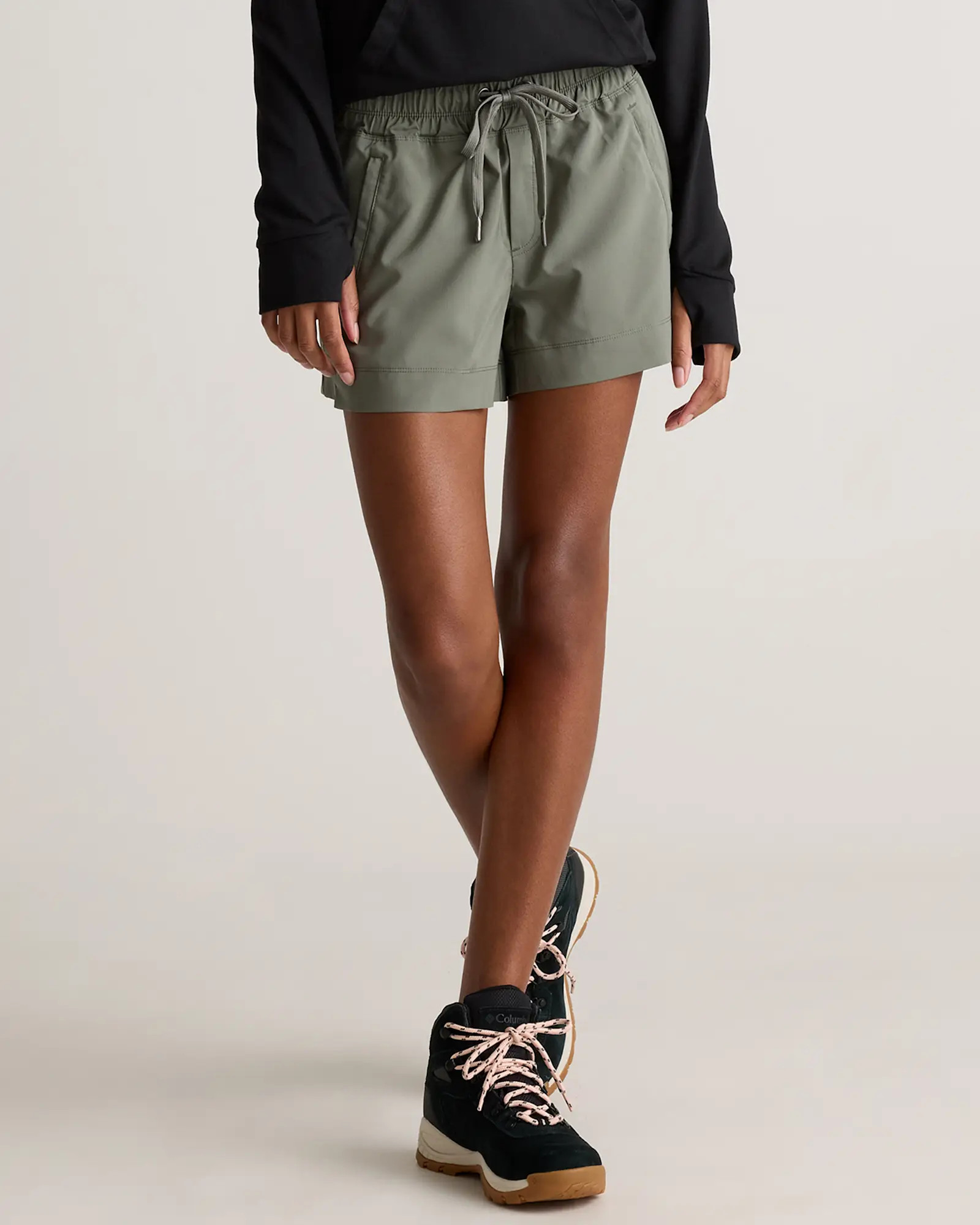 Micro Ripstop Mid-Rise Hike Shorts | Quince