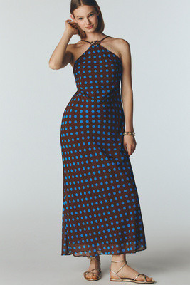 By Anthropologie Halter Hardware Maxi Dress | Anthropologie (US)