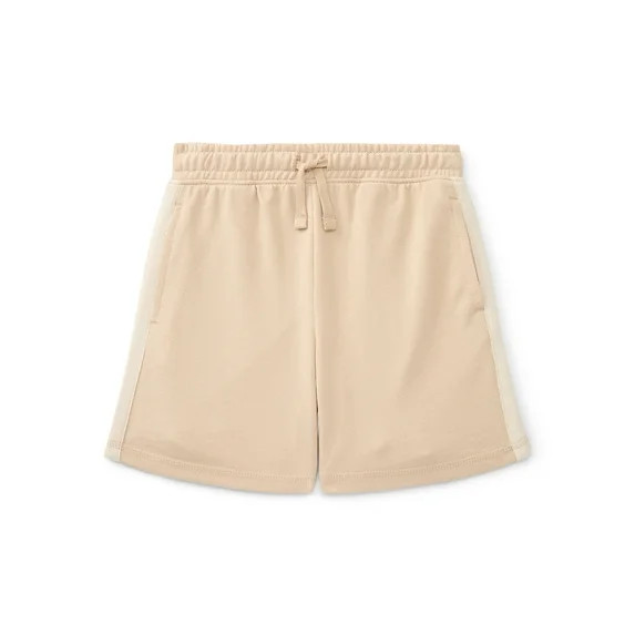 Wonder Nation Little Boys Taped Knit Shorts, Sizes 4-10 | Walmart (US)