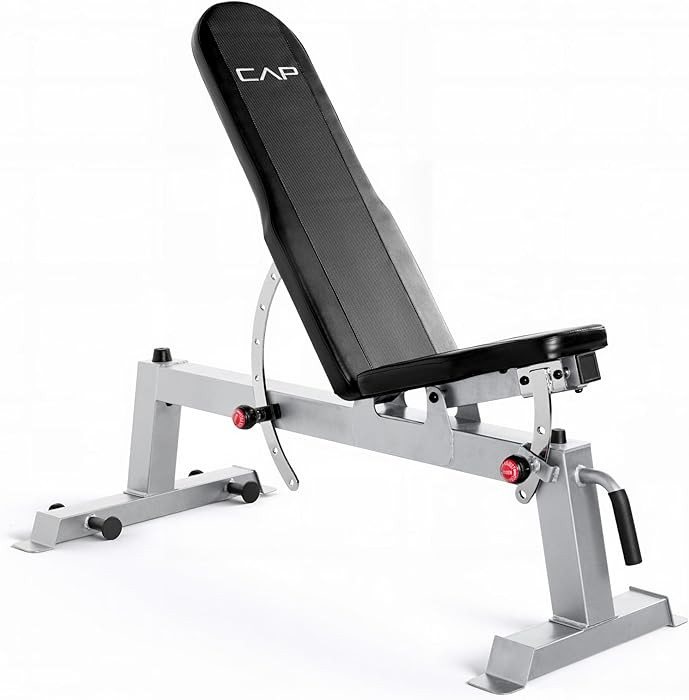 Cap Barbell Deluxe Utility Weight Bench Color Series | Amazon (US)