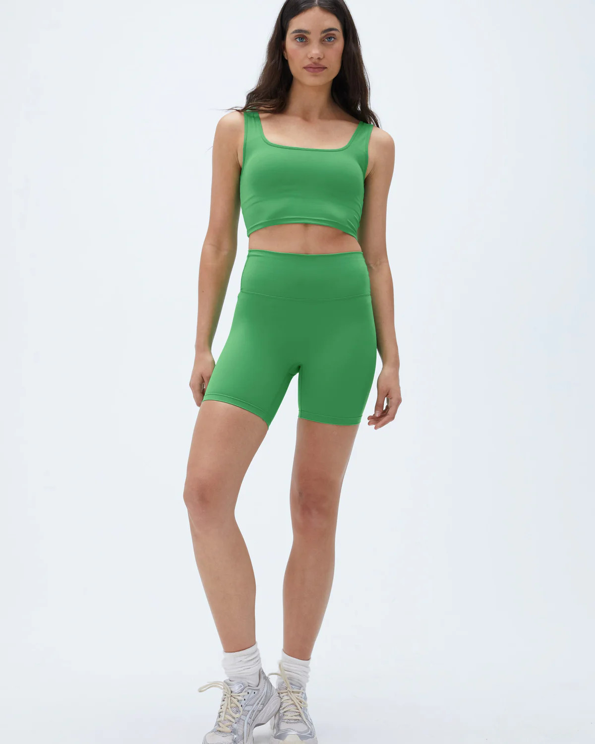 Ultimate Crop Shorts - Kelly Green | Adanola UK