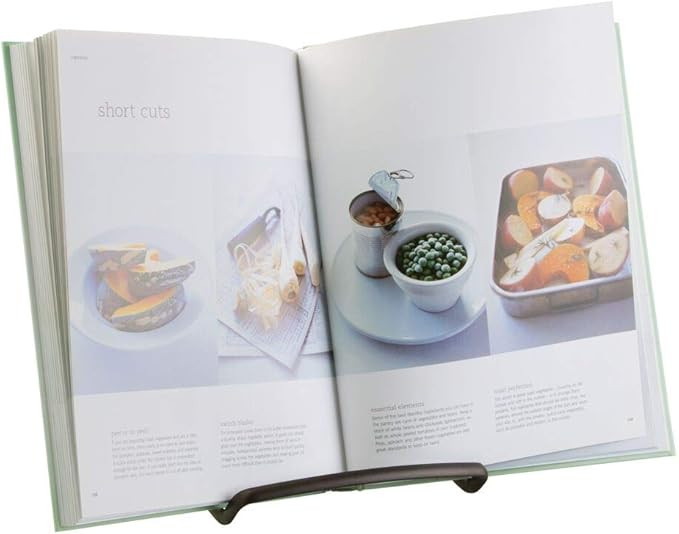 mDesign Decorative Metal Tablet, Cookbook Recipe Holder, Picture Display Easel, Plate Stand for K... | Amazon (US)