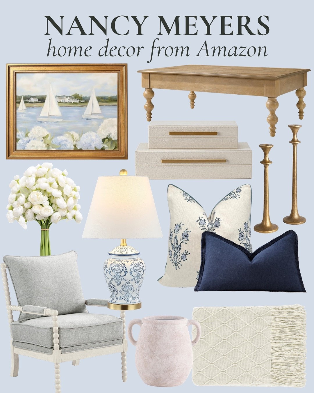 Get the Nancy Meyers look in your home with these finds from Amazon!

#LTKHome #LTKSaleAlert