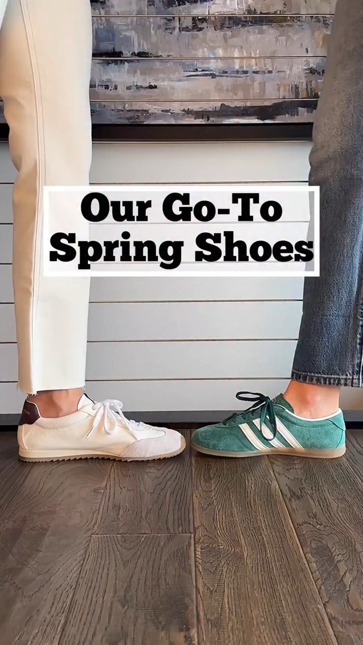 Comment SHOP for links!🛍️ The biggest update to your spring outfits starts with your shoes!👟

This season we added new shoe trends to our lineups. All of these styles pass our test of style + comfort. I (Krista) wear a size 9 1/2 and Julie wears a size 6 1/2. Which styles are your favorite??
HOW TO SHOP:🛍️👡
-Comment SHOP for links sent to your DM. Direct link: https://liketk.it/64sEY
-Click the link in our bio to shop on our LTK
-Watch our stories for links! 

#fashionover40 #over50style #shoeslover #springstyle #styletips 
Spring shoes, sneakers, sandals, jelly shoes, ballet flats, platform sandals, wood heel sandals, mules