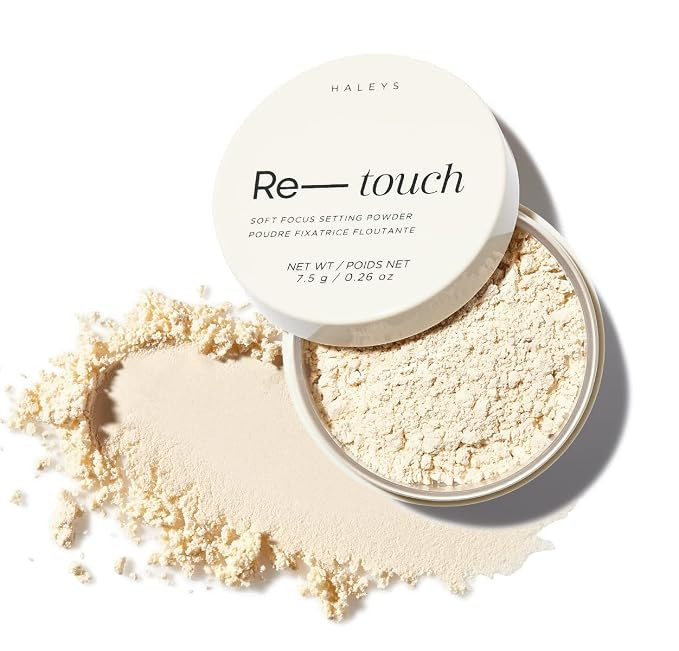 HALEYS Re-touch Soft Focus Loose Setting Powder (Light Medium), Skin Perfecting, Longwear, Blurs,... | Amazon (US)