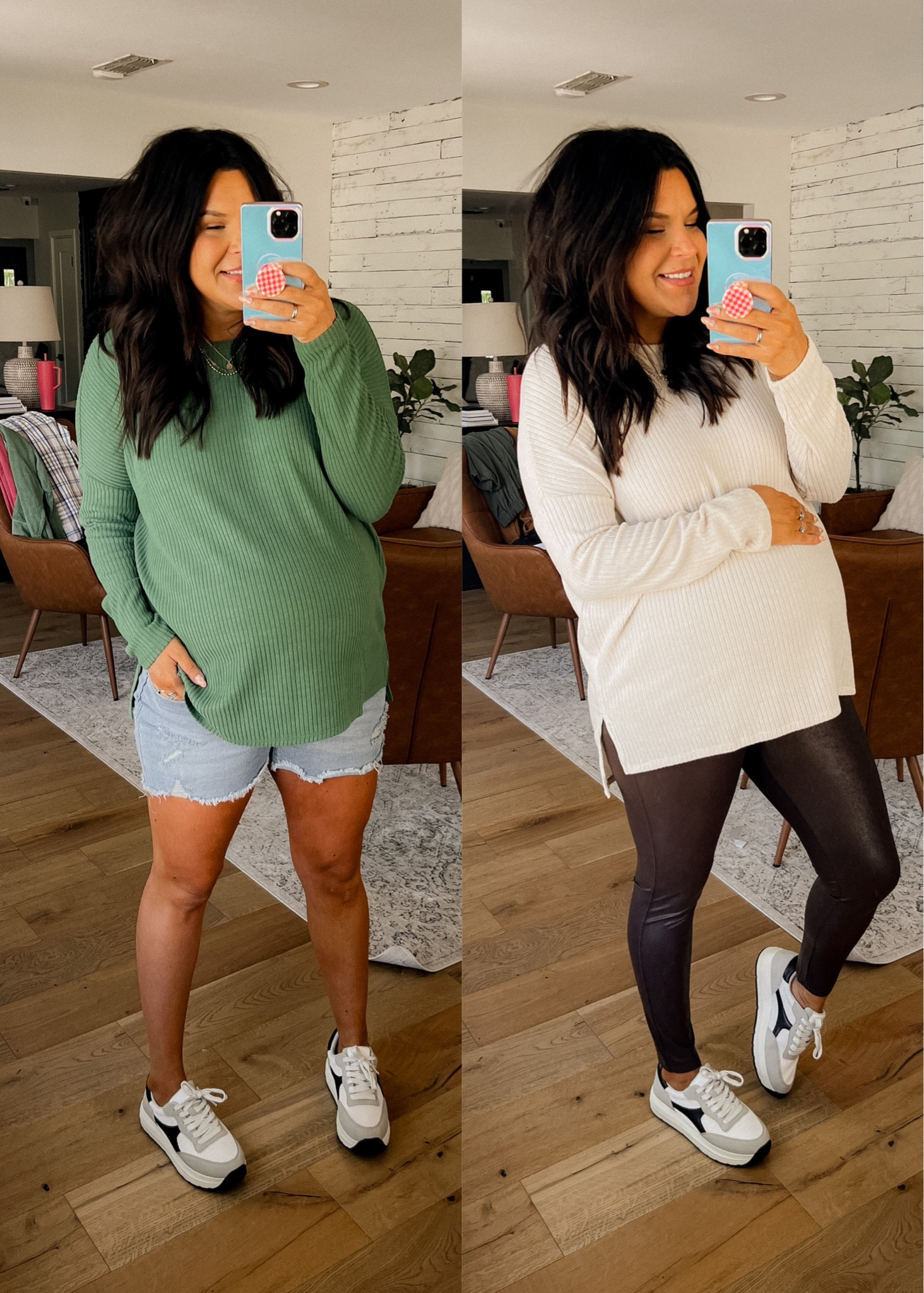 New ribbed tunic from Walmart. Covers your booty so perfect for leggings!
Tunic top: XL
Leggings: Large
Shoes: size up to nearest whole size


#LTKstyletip #LTKunder50 #LTKunder100