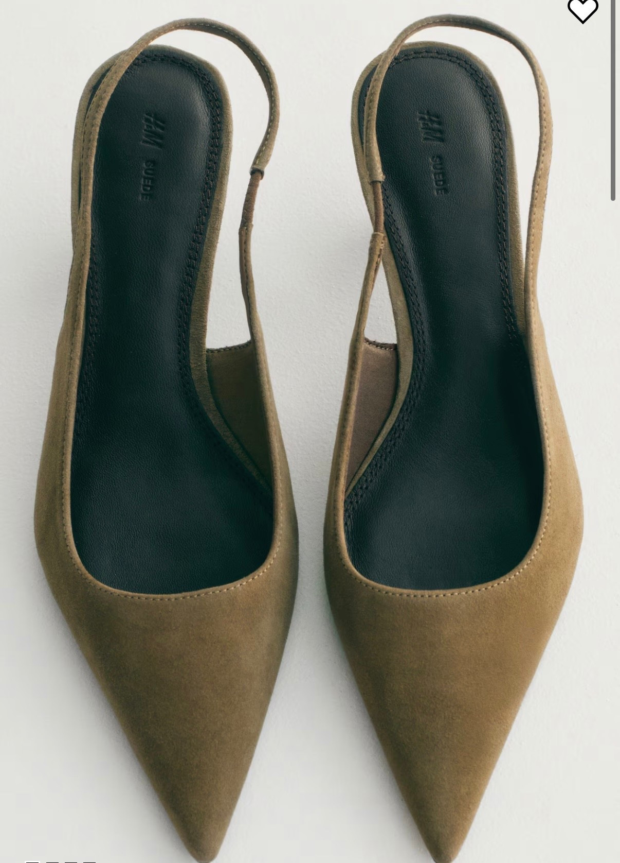 Olive green suede slingbacks. 

Follow for more ✨

#LTKFindsUnder100 #LTKSeasonal #LTKootd