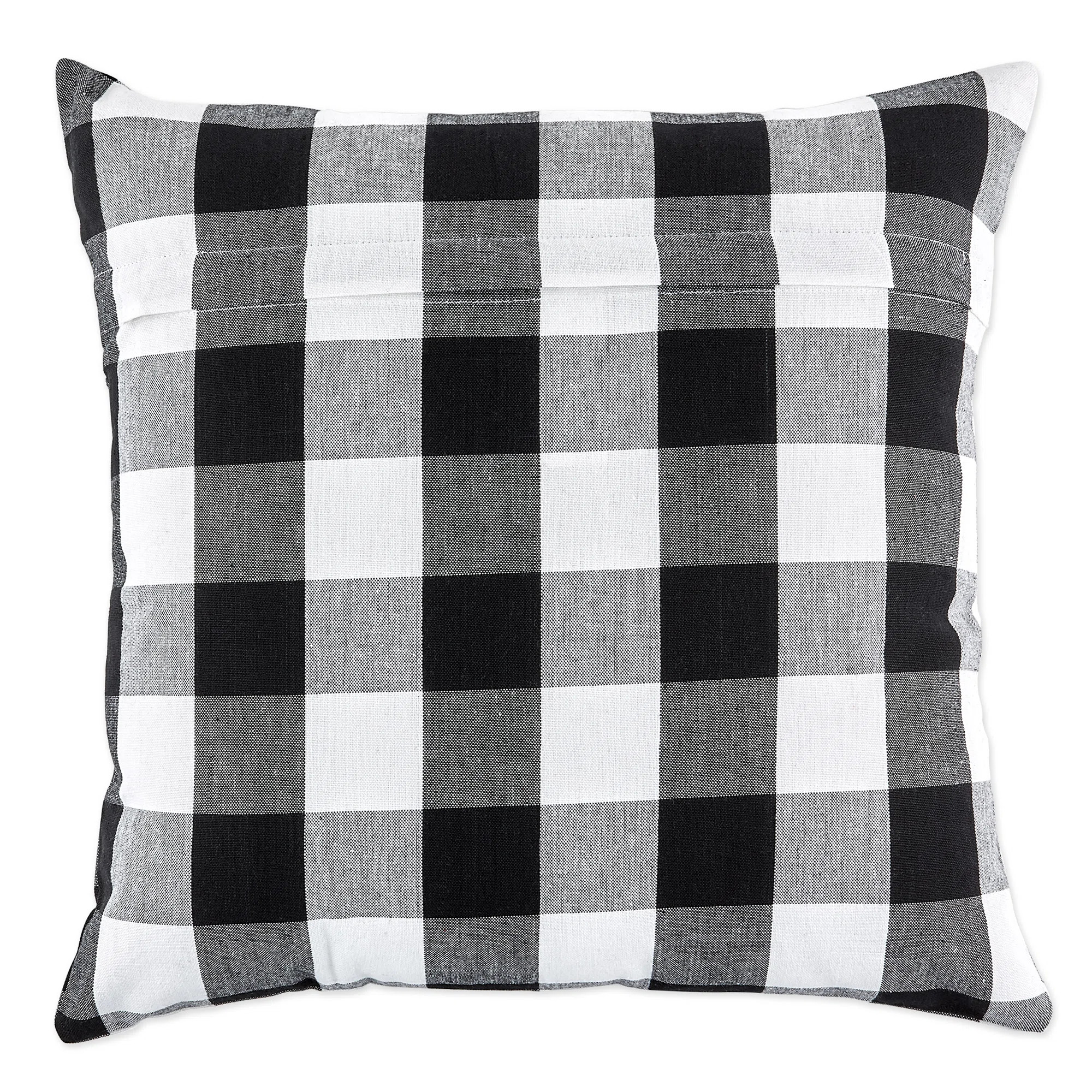 Gingham Check Kitchen Tabletop Bed Gingham Cotton Throw Pillow Cover (Set of 2) | Wayfair North America