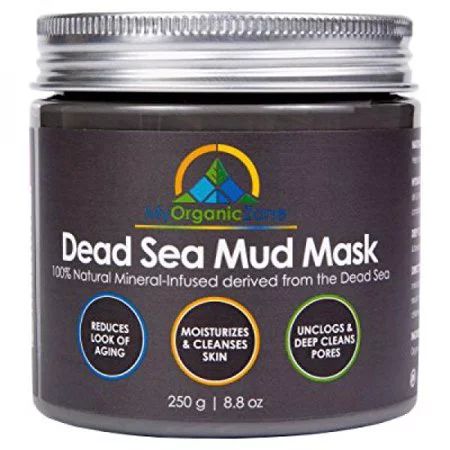 Dead Sea Mud Mask for Deep Pore Cleansing, Acne Treatment, Anti Aging & Anti Wrinkle, Organic Natura | Walmart (US)