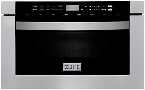 ZLINE 24" 1.2 cu. ft. Built-in Microwave Drawer in Stainless Steel | Amazon (US)