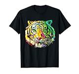 Rainbow Tiger Tshirt Animal Tee | Amazon (US)