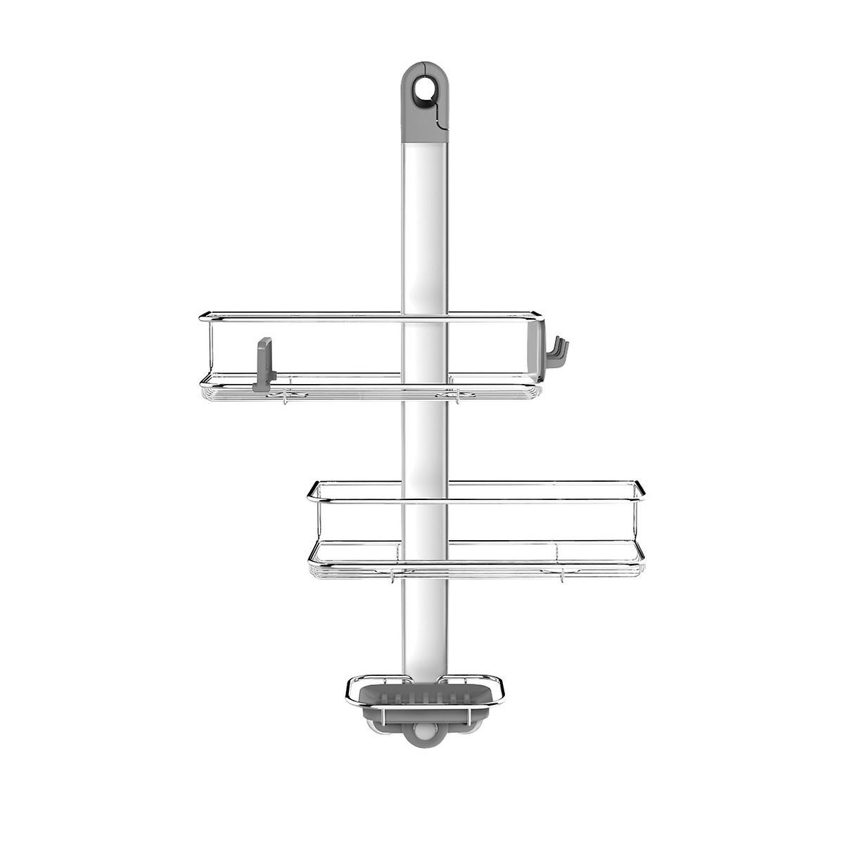 simplehuman Adjustable Shower Caddy | The Container Store