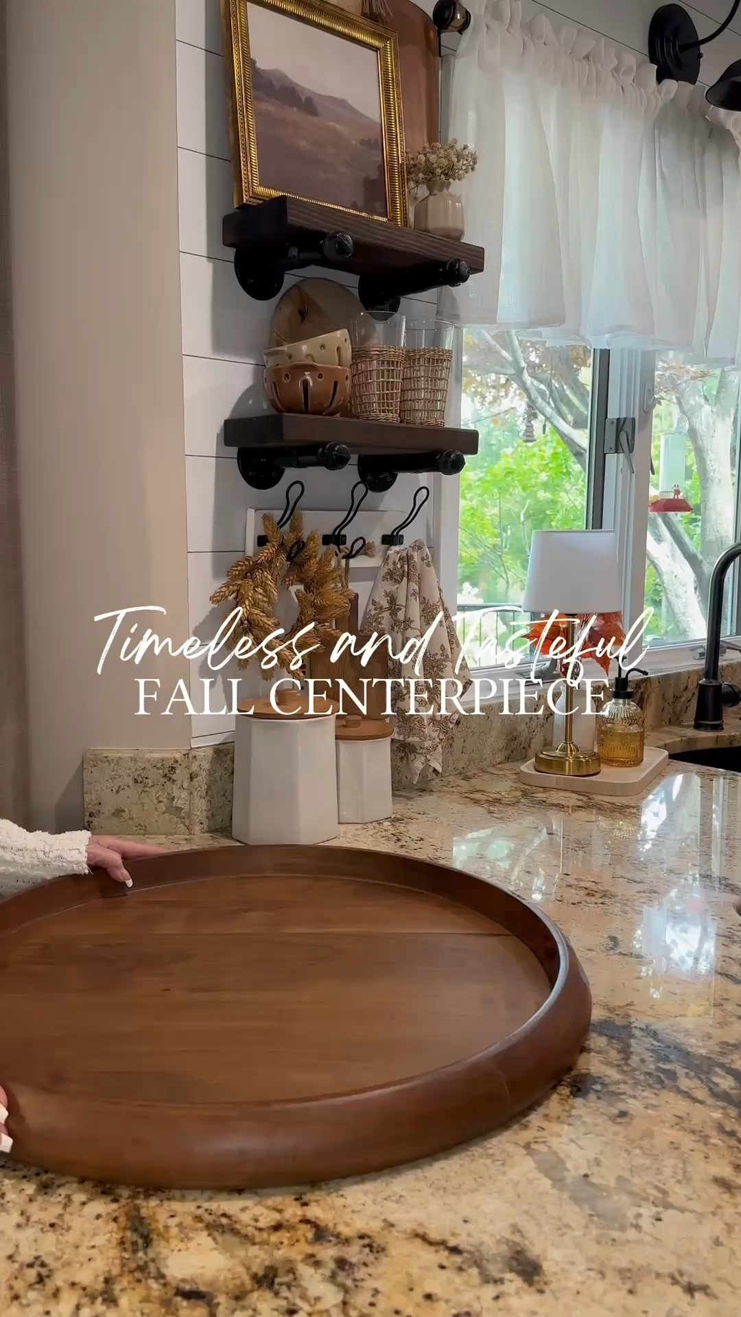 Timeless & Tasteful Fall Centerpiece 🍂 Pretty and practical is always my favorite combination! I turned this pumpkin cookie jar into the cutest bread keeper and paired it with the matching pumpkin butter dish from @beckiowensliving. Added warm fall stems and flameless candlelight for an easy, cozy centerpiece that’s perfect for the season. 🤎

For reference: 5 stems used in vase.

#FallDecor #FallKitchenDecor #FallCenterpiece #KitchenDecor #AutumnDecor #FallHomeDecor #PumpkinDecor #PumpkinCookieJar #ButterDish #BreadAndButter #BreadKeeper #FallTableDecor #FallEntertaining #FallFlorals #FallStems #FauxStems #WoodenTray #DecorativeTray #Candles #Candlelight #KitchenStyling #KitchenInspo #CozyKitchen #AutumnKitchen #SeasonalDecor

#LTKSeasonal #LTKHome #LTKSaleAlert