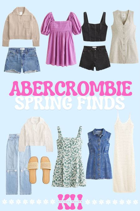 Women’s spring style finds from Abercrombie!! 

#LTKitbag #LTKSeasonal #LTKstyletip