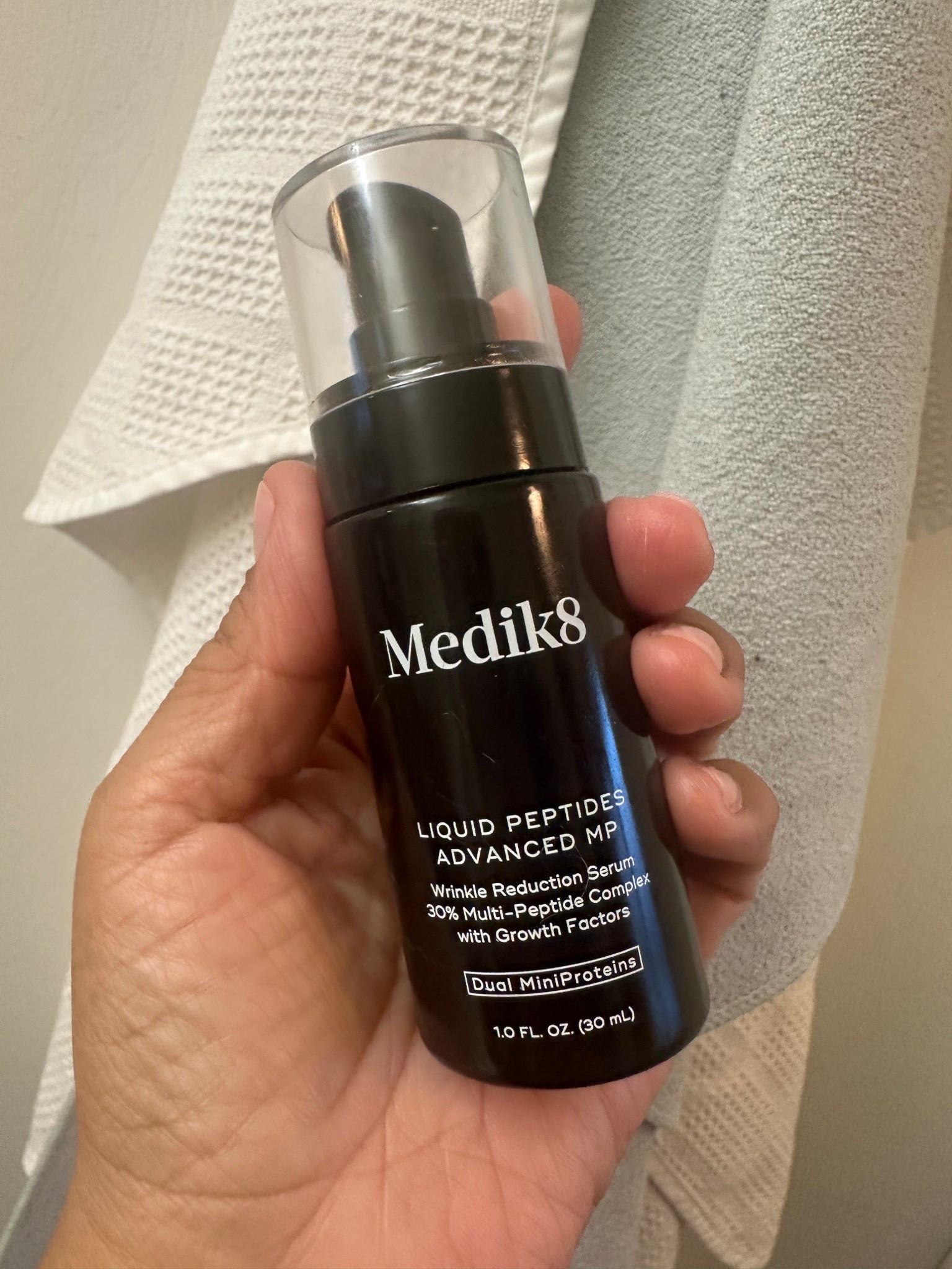 🚨Labor Day Sale🚨
Regular Price: $92
Sale Price: $69

The Liquid Peptides Advanced MP Serum is one of Medik8’s best sellers for a reason: 30% peptides + growth factors help reduce fine lines and improve skin resilience.

Your everyday wrinkle-fighting essential—now 25% off 🛒

#Medik8Peptides #AntiWrinkleSerum #MatureSkinSolutions #PlumpSkin

#LTKOver40 #LTKMidsize #LTKBeauty