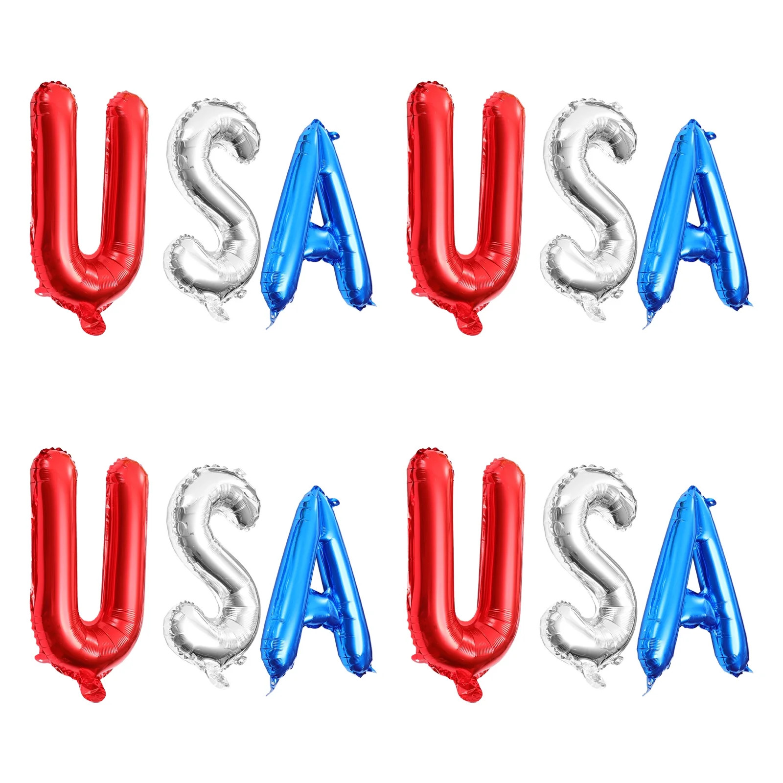 48 Pcs Independence Day Balloon Red Balloons Party Decor Patriotic Latex Scene Layout | Walmart (US)