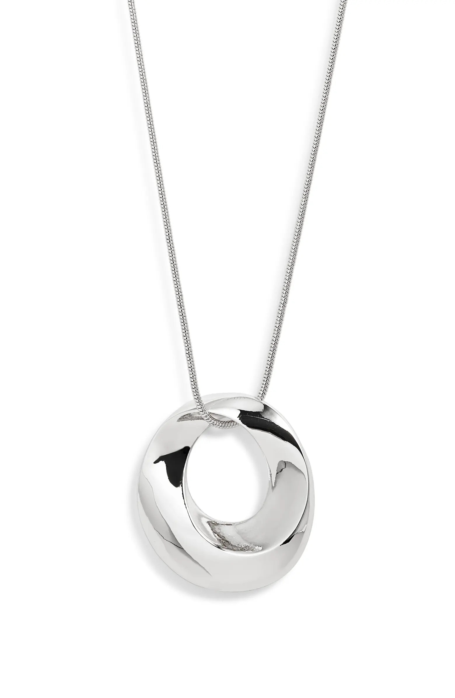 Bold Sculptural Twist Pendant Necklace | Nordstrom