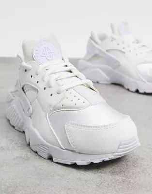 Nike Air Huarache Run sneakers in white | ASOS (Global)