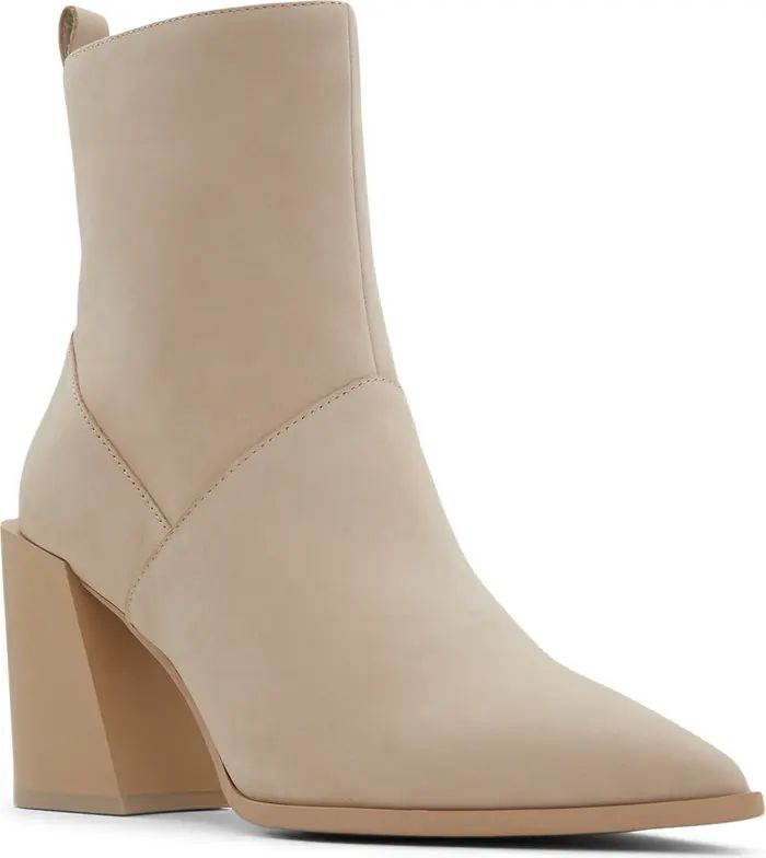 ALDO Bethanny Pointed Toe Block Heel Bootie (Women) | Nordstrom | Nordstrom