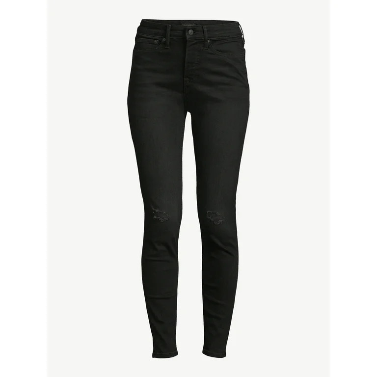 Free Assembly Women's High Rise Skinny Jeans | Walmart (US)