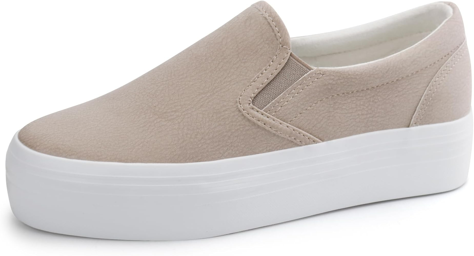 JABASIC Women Slip-on Platform Loafers Casual Comfortable Loafer Shoes | Amazon (US)