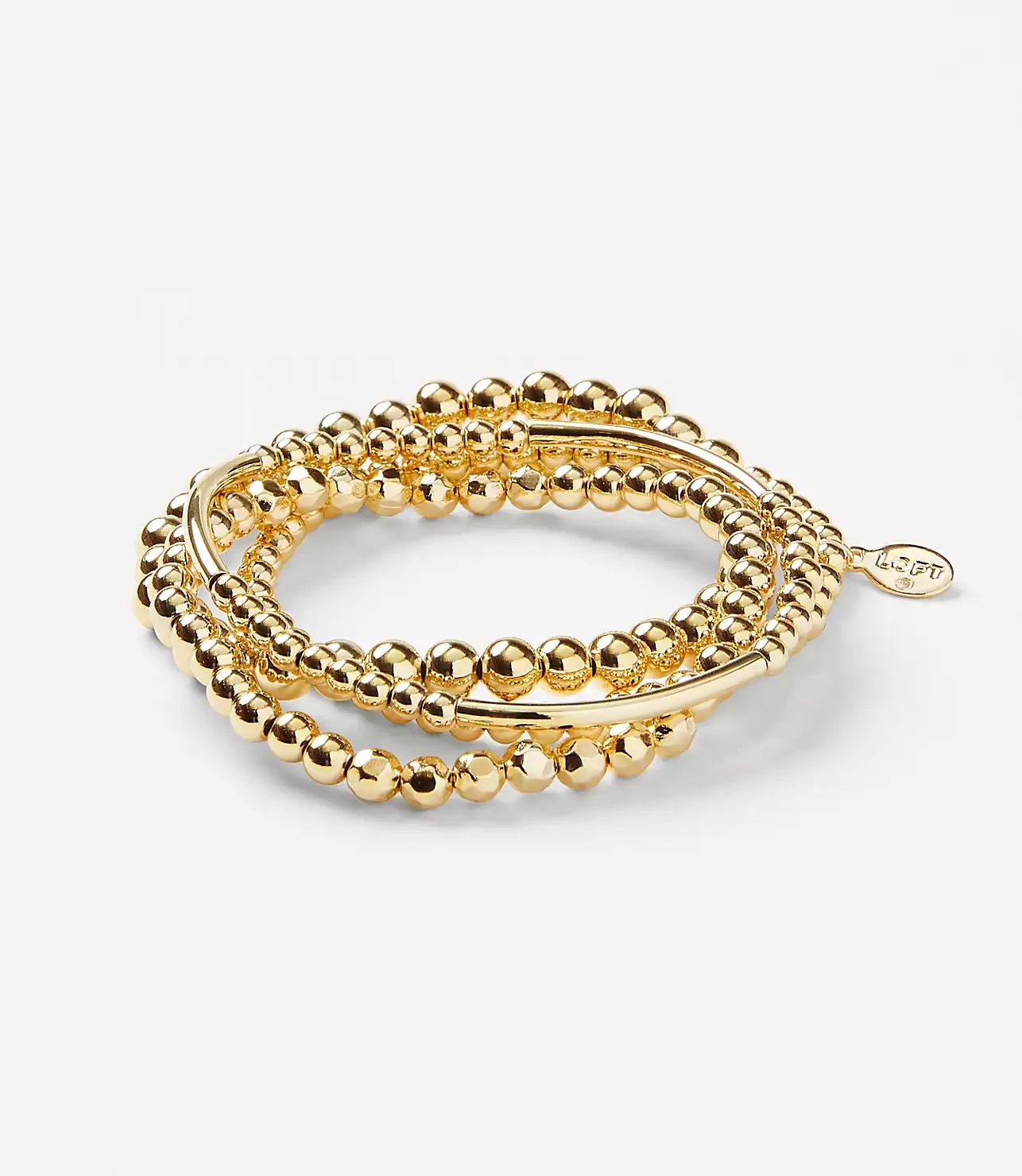 Metal Ball Stretch Bracelet | LOFT