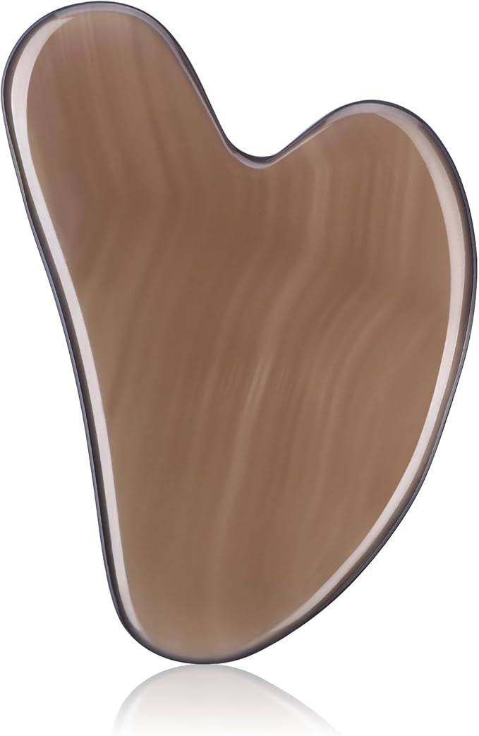 Gua Sha Facial Tools Gua Sha Agate Stone for Face Skincare Facial Body Acupuncture for Home Relax... | Amazon (US)