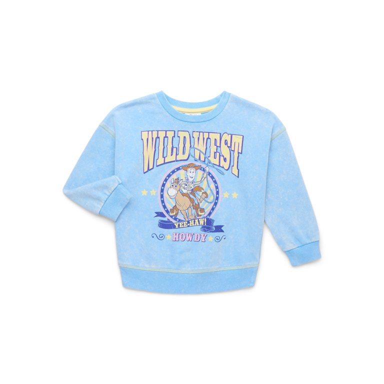 Toy Story Toddler Girls Graphic Sweatshirt, Sizes 12M-5T | Walmart (US)