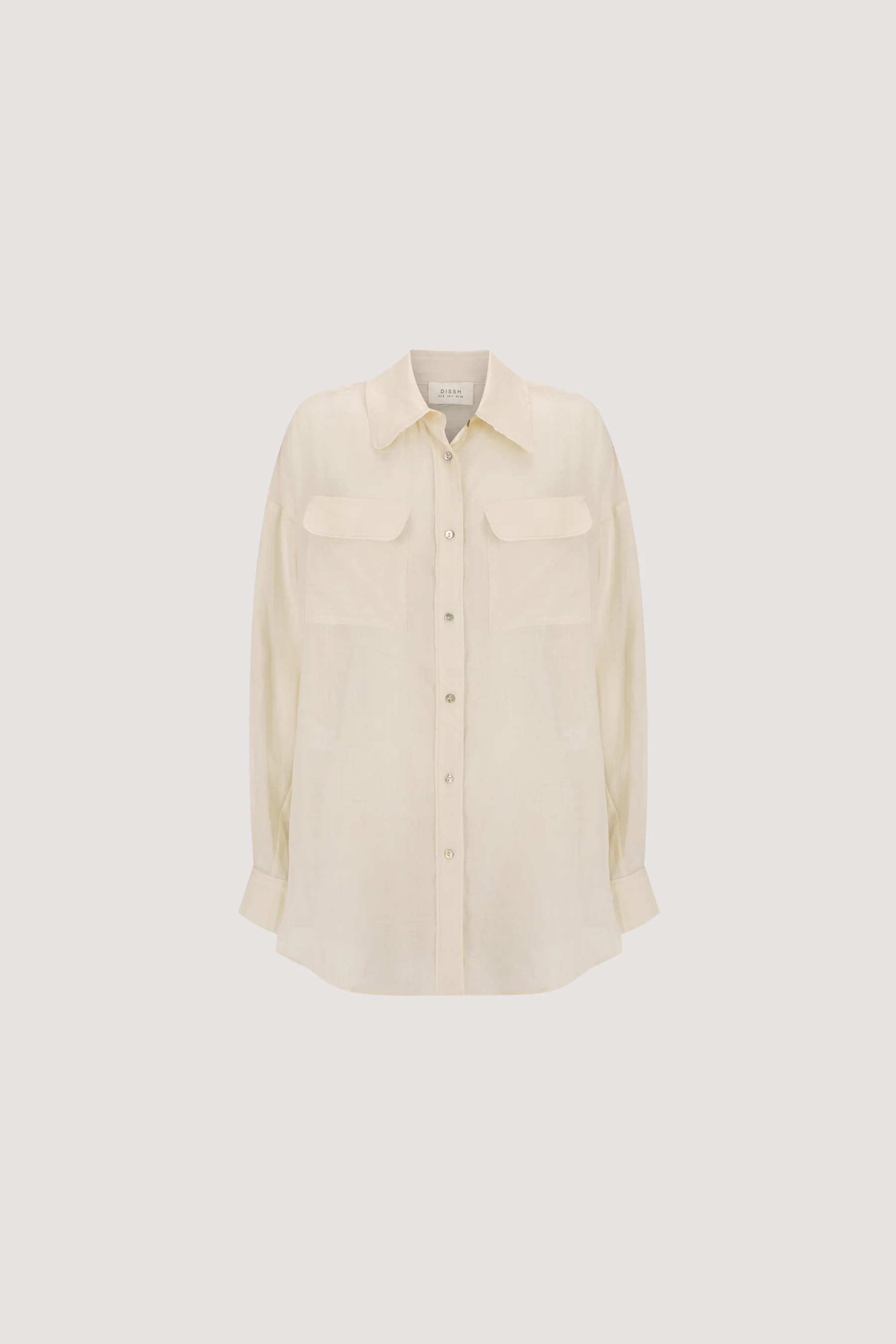 TENLEY SANDSTONE RAMIE SHIRT | DISSH