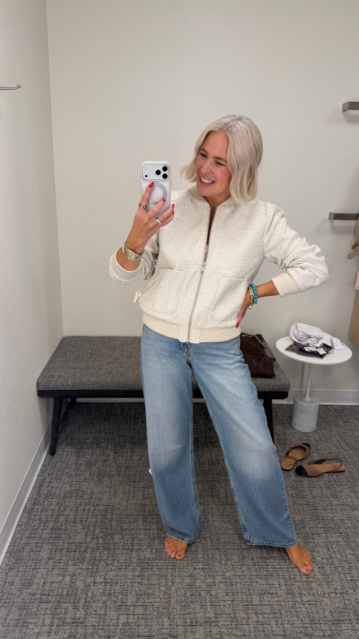 nordstrom fall outfit on sale, fall midsize, mom outfit, jacket layers over 50 fashion, white tee, easy outfit, sweater, puff sleeve, casua, office outfit, tops jacket for fall, accessories, everyday out, chic style, fall flats, fall shoes, nsale, nordstrom, trench coat, denim, jeans, flats, fall fahsion, brown coat

#LTKOver40 #LTKSaleAlert #LTKMidsize